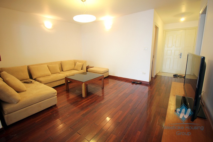 Cheap price furnished apartment with 3 bedrooms for rent in Westlake Tay Ho, Hanoi